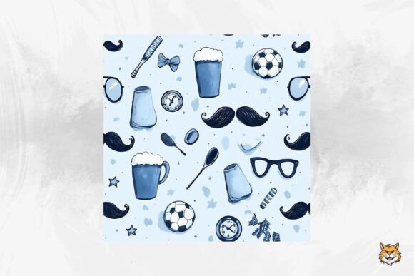 Download Father's Day Seamless Pattern - Father's day Collection