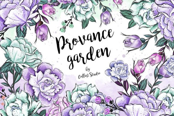 Download Floral Set, Flowers Illustrations, Roses - Illustrations Collection