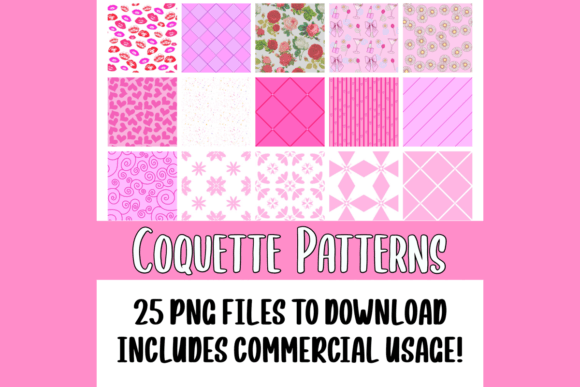 Download Coquette Patterns #2 - Repeating Pattern - Patterns Collection
