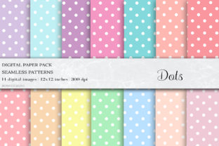 Download Pastel Dots Seamless Patterns - Patterns Collection