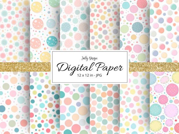 Download Pastel Dots Un-perfect Patterns - Patterns Collection
